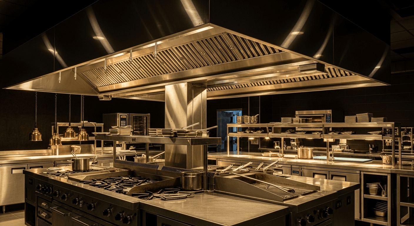 Restaurant Cooking Line
